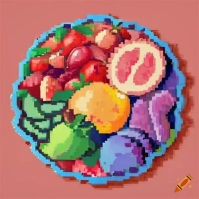 Fiesta Platters - A Retro Treat of Pixelated Mayhem!